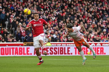 Blackpool 'dan Jordan Lawrence-Gabriel, 7 Ocak 202' de Nottingham Forest 'a karşı Blackpool' da oynanan Emirlikler Kupası üçüncü tur karşılaşmasında 0-1 berabere kaldı.