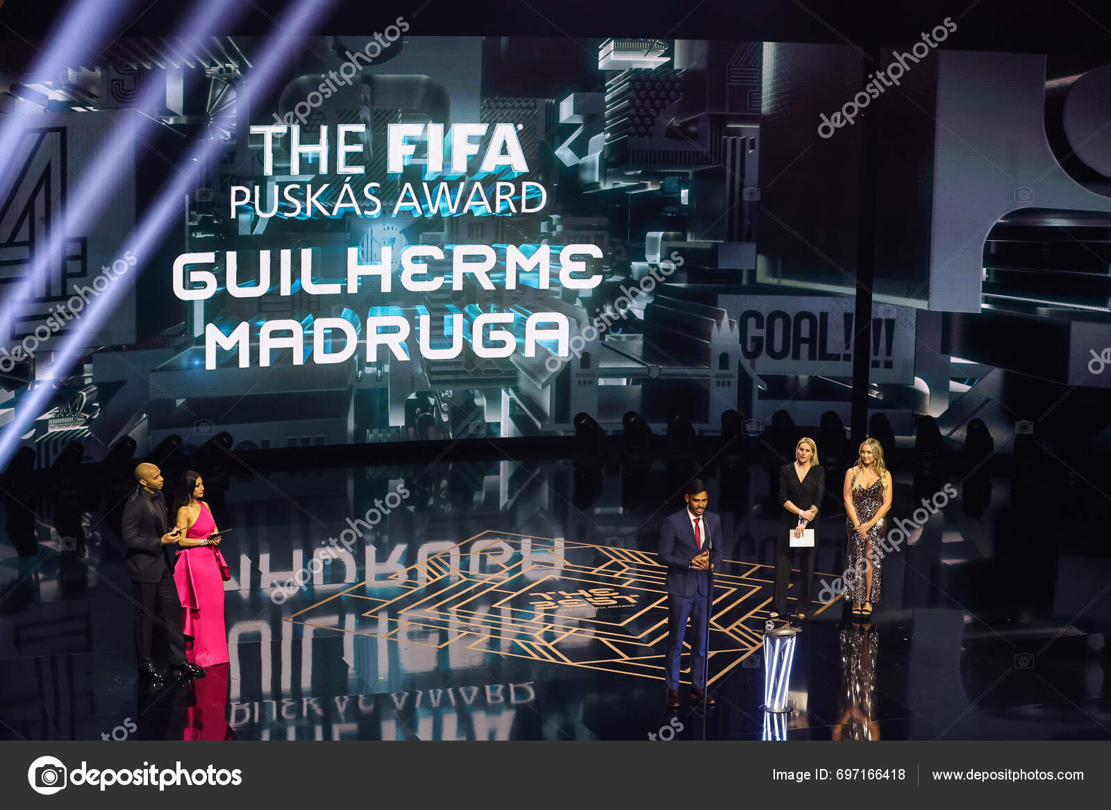 Guilherme Madruga Winner Fifa Puskas Award 2023 Best Fifa Football