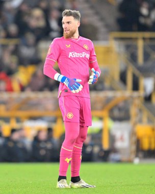 Wolverhampton Wanderers 'dan Jos S, Birleşik Krallık, Wolverhampton' da 16 Ocak 2024 tarihinde oynanan Üçüncü tur rövanş karşılaşmasında Wolverhampton Wanderers, Brentford 'a karşı 