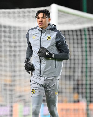 Wolverhampton Wanderers takımından Lewys Benjamin, 16 Ocak 2024 tarihinde İngiltere 'nin başkenti Wolverhampton' da oynanan üçüncü tur rövanş karşılaşmasında ısındı. 