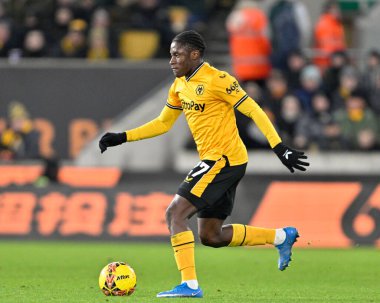 Wolverhampton Wanderers 'dan Jean-Ricner Bellegarde, 16 Ocak 2024 tarihinde Wolverhampton Wanderers' a karşı oynanan üçüncü tur müsabakasında, 