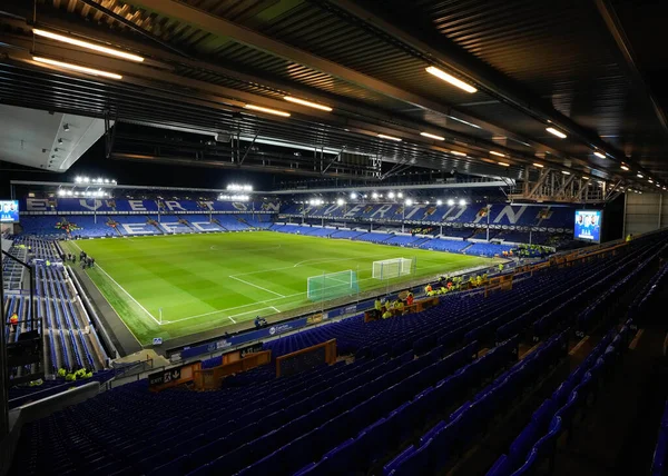 General View Goodison Park Ahead Match Emirates Cup Third Replay — Stock Photo, Image