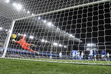 Everton oyuncusu Andr Gomes, 17 Ocak 2024 tarihinde İngiltere 'nin Liverpool kenti Goodison Park' ta oynanan üçüncü tur müsabakasında 1-0 berabere kalarak Everton 'a karşı Crystal Palace' ı yendi.