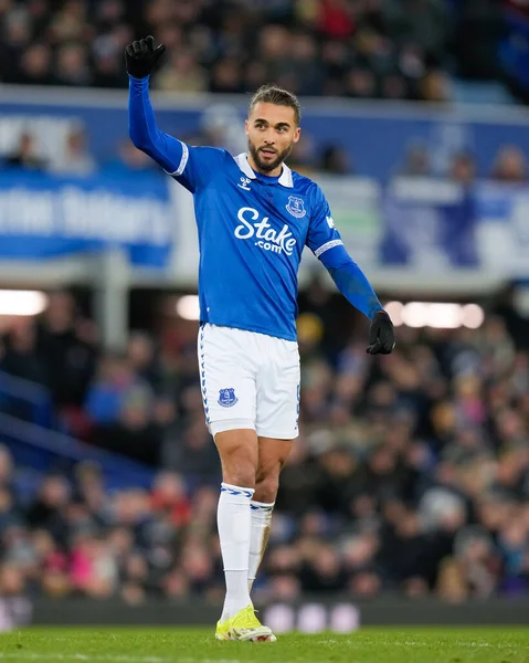 stock image Dominic Calvert-Lewin of Everton, during the Emirates FA Cup Third Round Replay match Everton vs Crystal Palace at Goodison Park, Liverpool, United Kingdom, 17th January 202