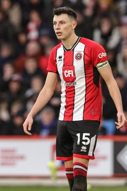Sheffield United 'tan Anel Ahmedhodi Premier Lig maçı sırasında Sheffield United ile West Ham United Bramall Lane, Sheffield, İngiltere' de karşı karşıya geldiler.