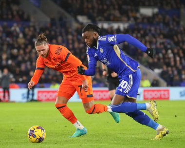 Leicester City 'den Stephy Mavididi, 22 Ocak 202' de İngiltere 'nin Leicester kentindeki King Power Stadyumu' nda Leicester City ile Ipswich Town arasındaki Sky Bet Şampiyonası karşılaşmasında topla öne geçti.