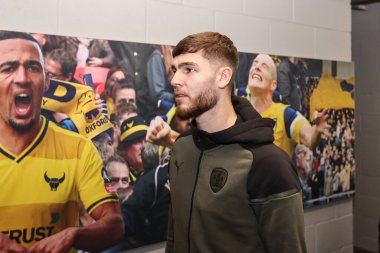 Barnsley takımından John Mcatee, Oxford United ile Barnsley maçında 23 Ocak 202 'de Kassam Stadyumu' na geldi.