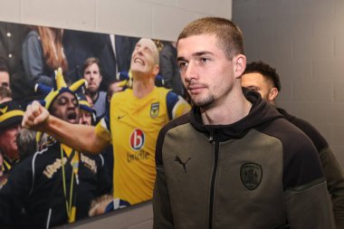 Barnsley takımından Max Watters, Oxford United ile Barnsley maçında 23 Ocak 202 'de Kassam Stadyumu' na geldi.
