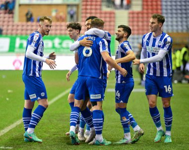Wigan Atletizm takımından Charlie Hughes, Wigan Atletizm Ligi 1 maçında Wigan Atletizm Ligi 'ne karşı Wigan Atletizm Şampiyonası' nda Wigan, Wigan, İngiltere 'de 23 Ocak 202' de Wigan Stadyumu 'nda son golünü attı.