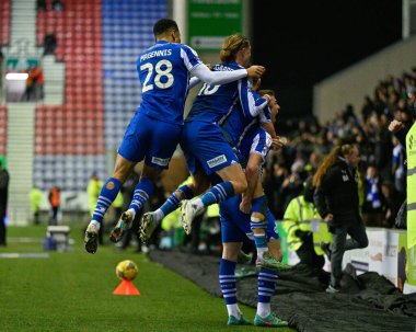 Wigan Atletizm takımından Charlie Hughes, Wigan Atletizm Ligi 1 maçında Wigan Atletizm Ligi 'ne karşı Wigan Atletizm Şampiyonası' nda Wigan, Wigan, İngiltere 'de 23 Ocak 202' de Wigan Stadyumu 'nda son golünü attı.