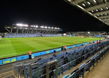 24 Ocak 202 'de Manchester' daki Joie Stadyumu 'nda oynanan FA Bayanlar Lig Kupası maçında Joie Stadyumu' nun genel bir görüntüsü.