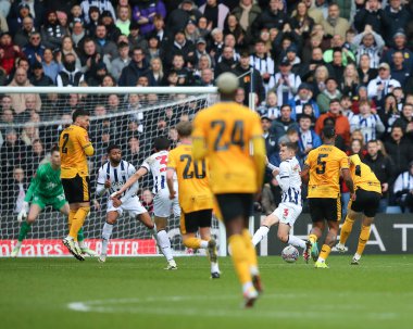 Wolverhampton Wanderers 'dan Pedro Neto, 28 Ocak 202' de Birleşik Krallık 'ta Hawthorns, West Bromwich, West Bromwich Wanderers' a karşı oynanan dördüncü tur karşılaşmasında 0-1 Wolverhampton Wanderers 'a galibiyet kazandırdı.