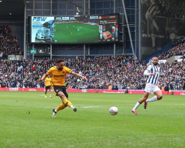 Wolverhampton Wanderers 'dan Matheus Cunha, 28 Ocak 202' de Birleşik Krallık 'ın başkenti West Bromwich' te oynanan dördüncü tur karşılaşmasında 4.