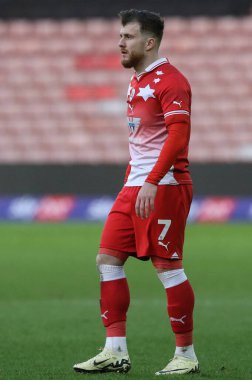 Barnsley 'den Nicky Cadden 27 Ocak 202' de Oakwell, Barnsley, İngiltere 'de oynanan Sky Bet Ligi 1 karşılaşmasında Barnsley ile Exeter City karşı karşıya geldi.