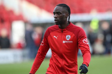Barnsley 'den Devante Cole 27 Ocak 202' de İngiltere 'nin Oakwell kentinde oynanan Sky Bet 1 maçında ısınma turunda Barnsley ile Exeter City karşı karşıya geldi.