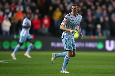 Nottingham Ormanı 'ndan Chris Wood, Bristol City' nin Nottingham Ormanı 'na karşı oynadığı dördüncü tur müsabakasında, 26 Ocak 202 tarihinde İngiltere' nin başkenti Bristol 'da oynanan