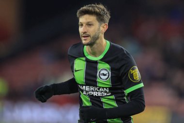 Brighton & Hove Albion takımından Adam Lallana, Birleşik Krallık 'ın Sheffield Lane şehrinde oynanan dördüncü tur karşılaşmasında Sheffield United ve Hove Albion' a karşı oynamıştır.
