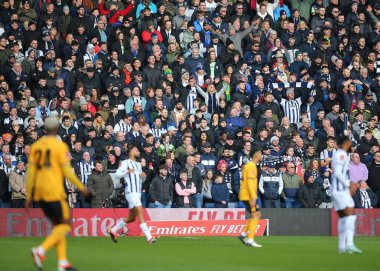 Maçı izleyen West Bromwich Albion taraftarları, 28 Ocak 202 'de Birleşik Krallık' ın Hawthorns kentinde oynanan dördüncü turda Batı Bromwich Albion, Wolverhampton Wanderers 'a karşı oynadılar.