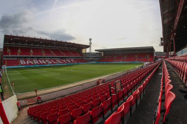Oakwell 'in Sky Bet Ligi 1 maçı sırasında Oakwell, Barnsley - Exeter City maçı sırasında genel görünümü, 27 Ocak 202