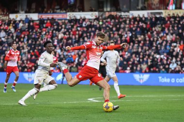 Barnsley 'den John Mcatee, 27 Ocak 202' de İngiltere 'nin Oakwell kentinde oynanan Sky Bet 1 karşılaşmasında gol atıyordu.