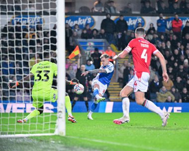 Blackburn Rovers takımından Sammie Szmodics, Birleşik Krallık 'ın Blackburn kentinde oynanan ve Blackburn Park' a karşı oynanan 4.