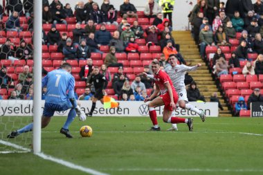 Exeter City 'den Jack Aitchison 27 Ocak 202' de Oakwell, Barnsley 'de oynanan Sky Bet 1 karşılaşmasında 0-1 berabere kaldı.