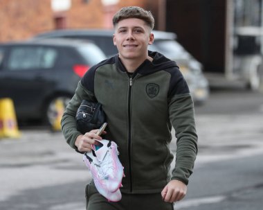 Barnsley 'den Aiden Marsh, 27 Ocak 202' de İngiltere 'nin Oakwell kentinde oynanan Sky Bet 1 maçı sırasında geldi.