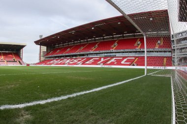 Oakwell 'in Sky Bet Ligi 1 maçı sırasında Oakwell, Barnsley - Exeter City maçı sırasında genel görünümü, 27 Ocak 202
