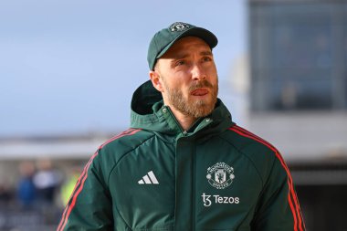 Manchester United takımından Christian Eriksen, 28 Ocak 202 'de Birleşik Krallık' ın Newport şehrinde oynanan ve Manchester United 'a karşı oynanan 4.