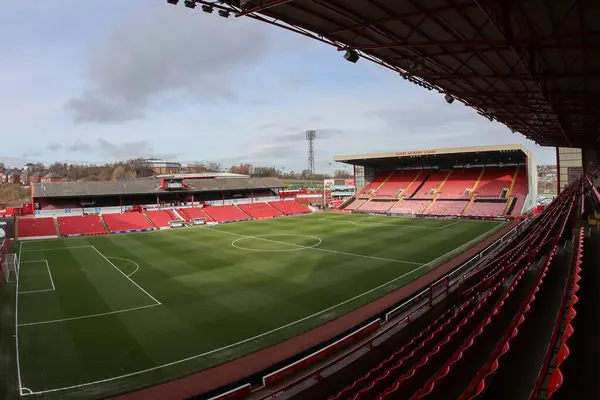 stock image A general view of Oakwell during the Sky Bet League 1 match Barnsley vs Exeter City at Oakwell, Barnsley, United Kingdom, 27th January 202