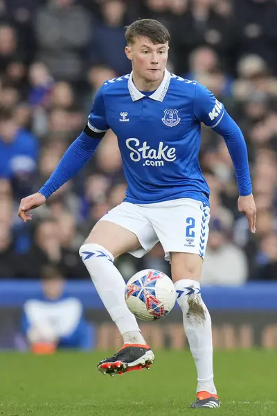 Nathan Patterson Dell Everton Durante Emirates Cup Fourth Match Everton — Foto Stock