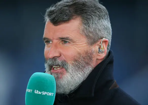 Roy Keane Speaks Itv Sport Ahead Game Emirates Cup Fourth — Stock Photo, Image