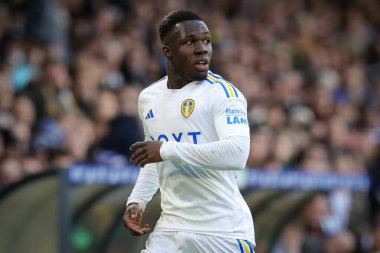 Leeds United takımından Wilfried Gnonto, Birleşik Krallık 'ın Leeds şehrinde 27 Ocak 202 tarihinde oynanan dördüncü tur karşılaşmasında Leeds United ile Plymouth Argyle karşı karşıya geldi.