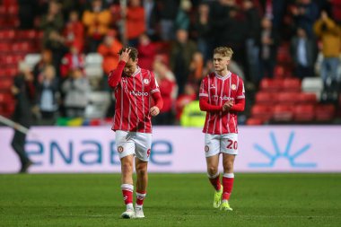 Bristol City 'den Harry Cornick, Birleşik Krallık' ın başkenti Bristol 'da oynanan dördüncü tur Bristol City-Nottingham Ormanı karşılaşmasında, 26 Ocak 202 tarihinde oynanan Emirates FA Kupası karşılaşmasında, taraflarının beraberliği üzerine tepki gösterdi.