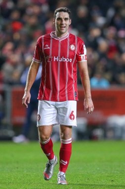 Bristol City 'den Matthew James, Bristol City' nin Bristol Gate, Bristol 'da oynadığı dördüncü tur karşılaşmasında, 26 Ocak 202