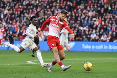Barnsley 'den John Mcatee, 27 Ocak 202' de İngiltere 'nin Oakwell kentinde oynanan Sky Bet 1 karşılaşmasında gol atıyordu.
