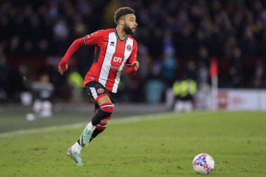 Sheffield United takımından Jayden Bogle, Birleşik Krallık 'ın Sheffield Lane kentinde oynanan dördüncü tur müsabaka Sheffield United ve Hove Albion karşılaşmasında saldırıya uğradı.
