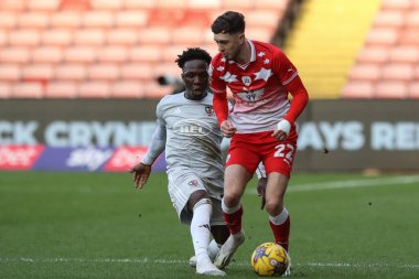 Barnsley 'den Corey O' Keeffe, 27 Ocak 202 'de İngiltere' nin Oakwell kentinde oynanan Sky Bet 1 karşılaşmasında Exeter City 'den Vincent Harper tarafından yenildi.