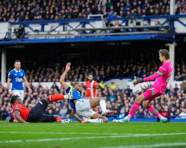 Luton Town 'dan Tim Krul, 27 Ocak 202' de Goodison Park, Liverpool 'da oynanan dördüncü tur müsabakasında Everton-Luton Town karşılaşmasında Everton' ı kalede şutlayan Everton 'lu Beto' yu kurtardı.