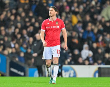 Wrexham 'dan George Evans, Birleşik Krallık' ın Blackburn kentinde oynanan dördüncü tur karşılaşmasında Blackburn Rovers - Wrexham maçında...