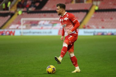 Barnsley 'den Nicky Cadden 27 Ocak 202' de Oakwell, Barnsley, İngiltere 'de oynanan Sky Bet Ligi 1 karşılaşmasında Barnsley ile Exeter City karşı karşıya geldi.