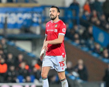 Wrexham 'dan Eoghan O' Connell, Birleşik Krallık 'ın Blackburn kentinde düzenlenen dördüncü tur Blackburn Rovers - Wrexham karşılaşmasında, 29 Ocak 202