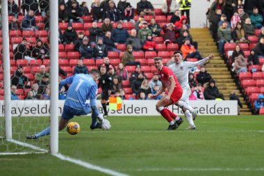 Exeter City 'den Jack Aitchison 27 Ocak 202' de Oakwell, Barnsley 'de oynanan Sky Bet 1 karşılaşmasında 0-1 berabere kaldı.