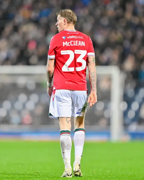 James Mcclean Von Wrexham Während Des Emirates Cup Viertrundenspiels Blackburn — Stockfoto
