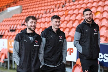 Blackpool 'dan Matthew Pennington Blackpool' dan Matty Virtue ve Blackpool 'dan Richard O' Donnell, 30 Ocak 'ta Bloomfield Road, Blackpool, Birleşik Krallık' ta oynanan Bristol Street Motors Quarter final maçında geldiler. 