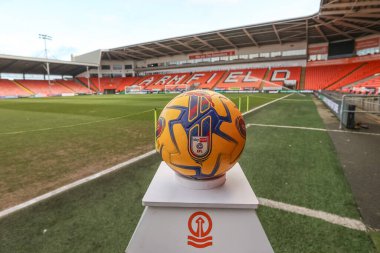 Bugün Bristol Street Motors çeyrek final maçında Bloomfield Road, Blackpool 'da Bolton Wanderers' a karşı oynanan maç, 30 Ocak 202