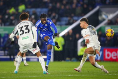 Leicester City 'den Stephy Mavididi 30 Ocak 202' de King Power Stadyumu 'nda Leicester City ile Swansea City arasındaki Gökyüzü İddia Şampiyonası maçında gol attı.