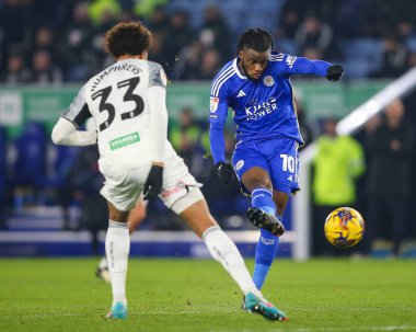 Leicester City 'den Stephy Mavididi 30 Ocak 202' de King Power Stadyumu 'nda Leicester City ile Swansea City arasındaki Gökyüzü İddia Şampiyonası maçında gol attı.