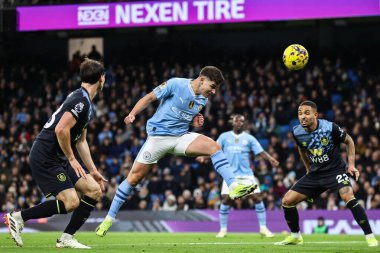 Manchester City 'den Julin Ivarez Premier League maçında Manchester City ile Etihad Stadyumu' nda 31 Ocak 2024 'te oynanan maçta 1-0 berabere kalma golünü attı.