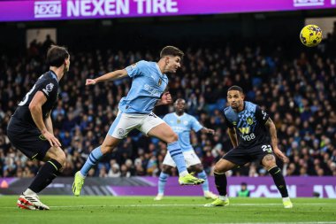 Manchester City 'den Julin Ivarez Premier League maçında Manchester City ile Etihad Stadyumu' nda 31 Ocak 2024 'te oynanan maçta 1-0 berabere kalma golünü attı.